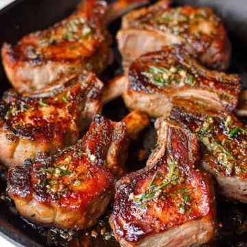 Pan Seared Lamb Chops Recipe