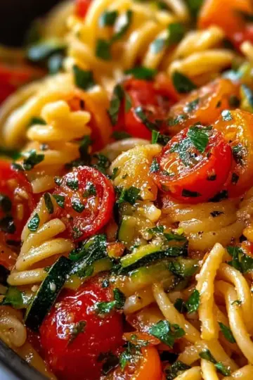 The Secret Behind Perfect Tomato Zucchini Pasta