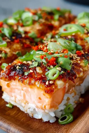 Spicy Salmon Sushi Bake: Cozy Comfort for Your Next Dinner Party