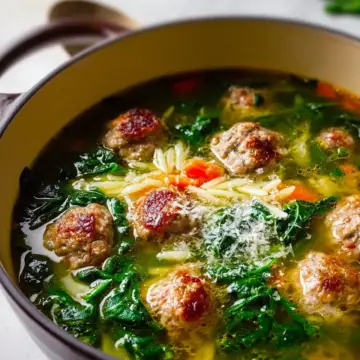 Italian Meatball Wedding Soup