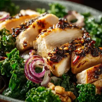 Marinated Kale and Chicken Bowls: A Wholesome Delight