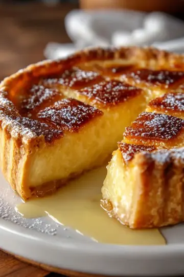 Decadent Golden Greek Honey Pie Recipe