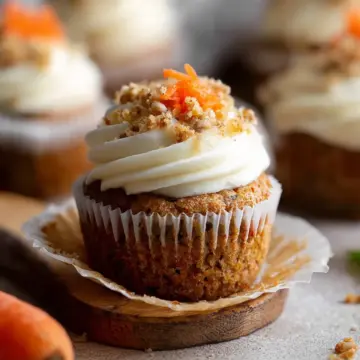 Gluten Free Carrot Cake Cupcakes