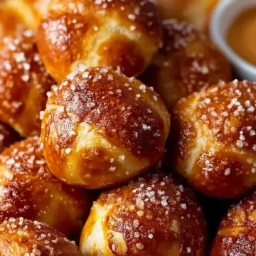 Homemade Soft Pretzel Bites