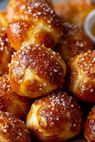 Homemade Soft Pretzel Bites