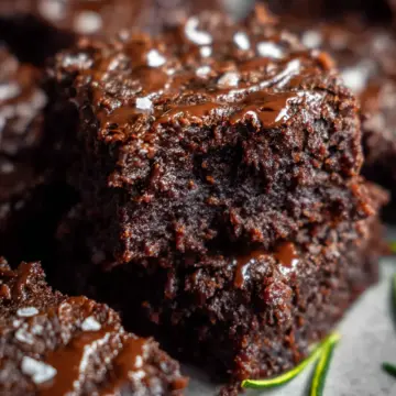Almond Flour Zucchini Brownies