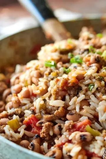 One-Pot Cajun Black-Eyed Peas & Rice