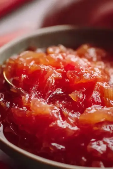 Simple Honey Rhubarb Compote
