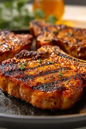 Tender Indoor Grill Pork Chops