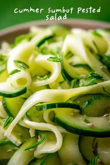 Cucumber Pasta Salad