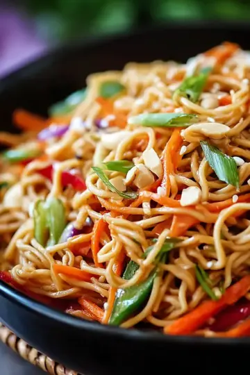 Asian Noodle Salad in Peanut Dressing: The Amazing Ultimate Recipe