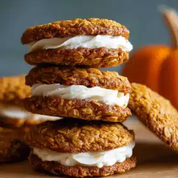 Pumpkin Oatmeal Cream Pies