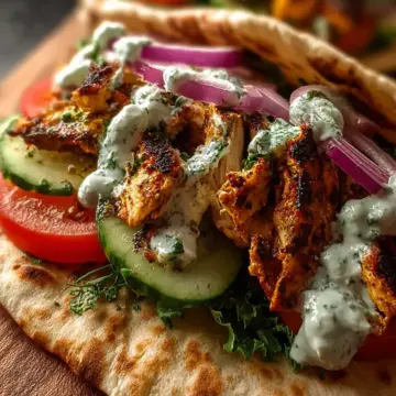 Flavor-Packed Chicken Pitas