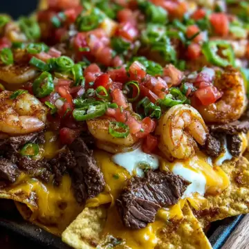 The Best Southern Surf and Turf Nachos