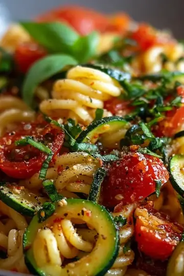 Tomato Zucchini Pasta