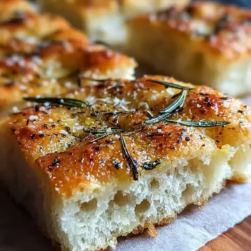 Gluten-Free Focaccia with Rosemary and Parmesan