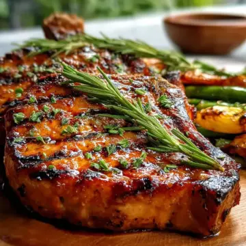 Tender Herb Grilled Pork Chops