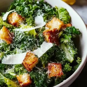 Easy 15-Minute Kale Caesar Salad